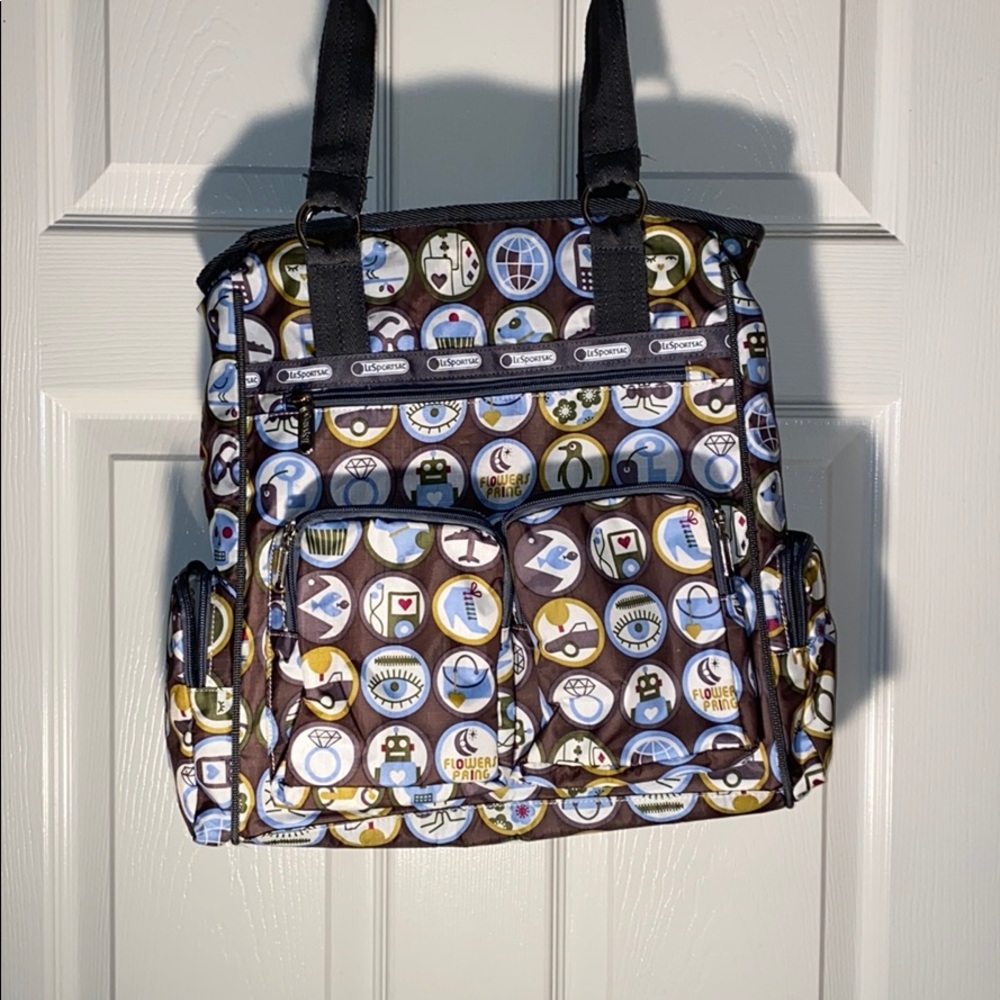 Mid size lesportsac bag